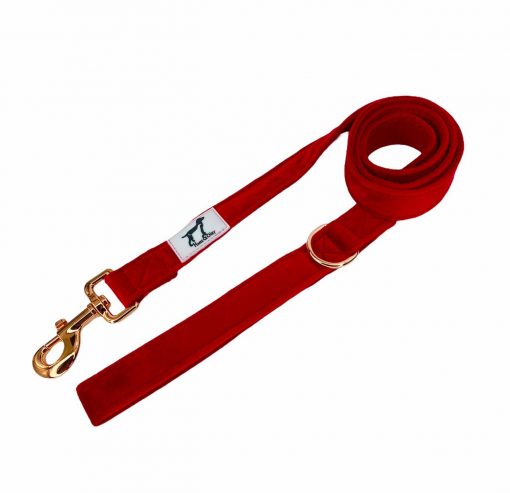 Velvet Leash Red Rose 1.2m - Image 2