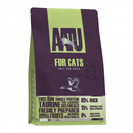 AATU Free Run Duck Dry Cat Food 3kg 3KG