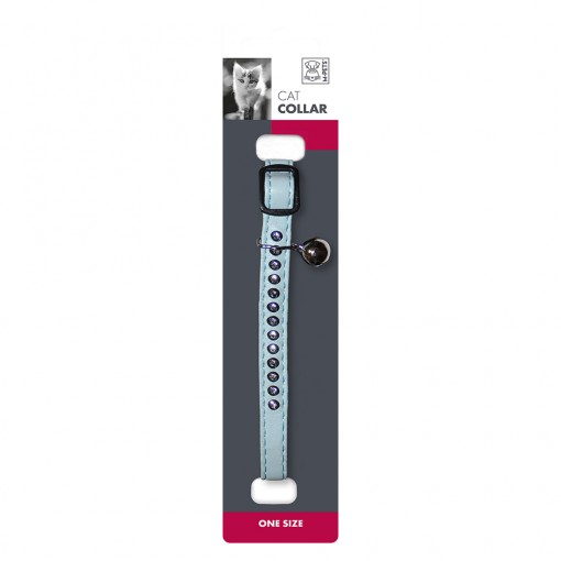 M-PETS Jewel Cat Collar Blue