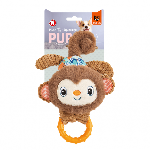 FOFOS Monkey Puppy Toy