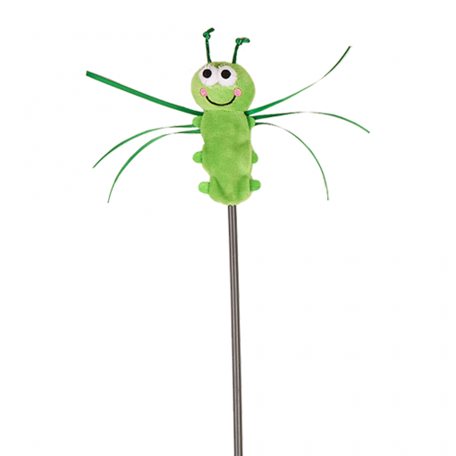 FOFOS Moving Caterpillar Cat Wand Cat Toy - Image 2