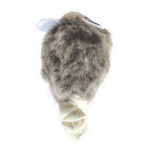 FOFOS Pull String & Sound Chip Grey Shaking Mouse Cat Toy - Image 3