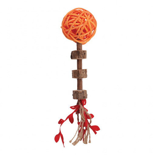M-PETS Charmy Amulet Matatabi Orange Catnip Cat Toy - Image 2