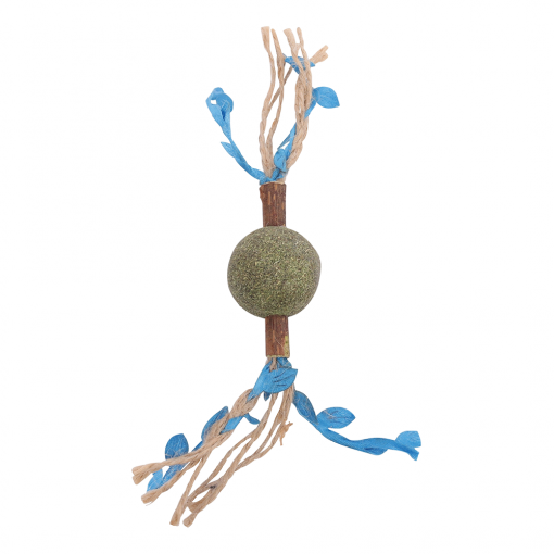 M-PETS Charmy Branch Blue Catnip Cat Toy - Image 4