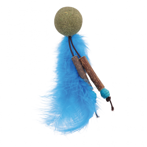 M-PETS Charmy Bugbear Blue Catnip Cat Toy - Image 2
