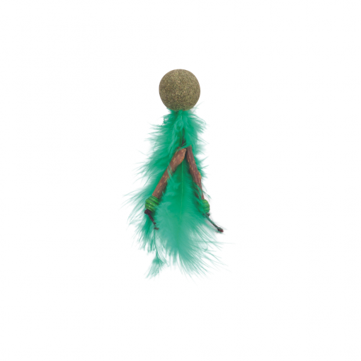 M-PETS Charmy Bugbear Green Catnip Cat Toy - Image 4