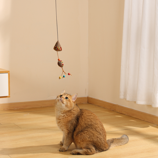 M-PETS Charmy Cone Catnip Cat Toy - Image 3