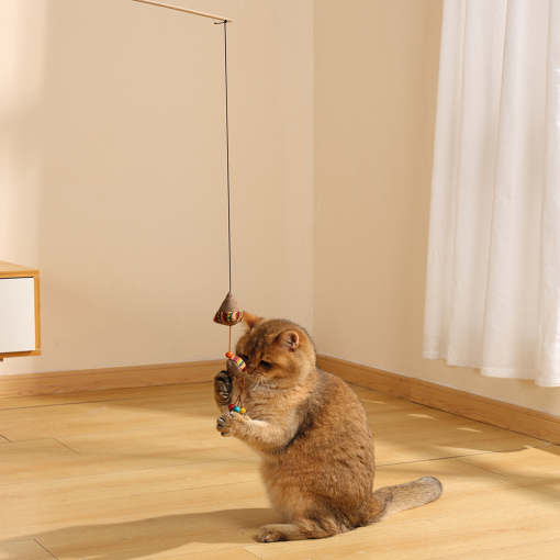M-PETS Charmy Cone Catnip Cat Toy - Image 4