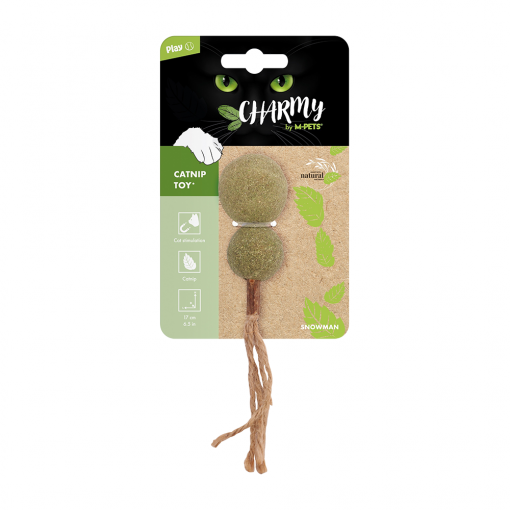 M-PETS Charmy Snowman Catnip Cat Toy