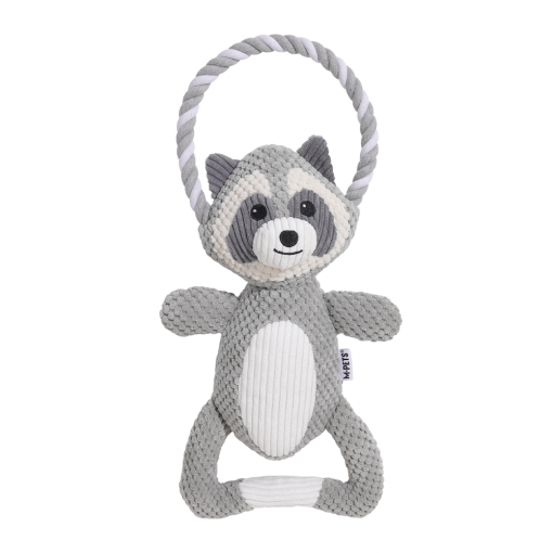 M-PETS Chewtopia Raccoon Dog Toy - Image 2
