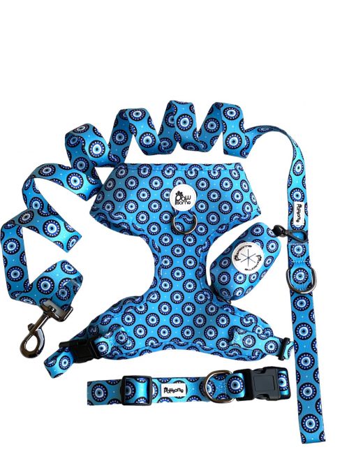 Pawsome - Turkish Eyes Dog Collar (Blue) - Image 2