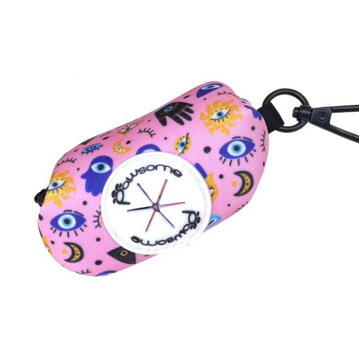 Pink Fortune Poo Bag Holder