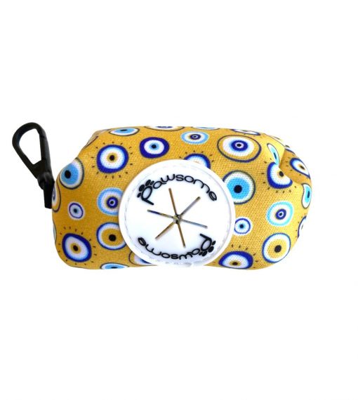 Pawsome - Turkish Eye Poo Bag Holder (Mustard)