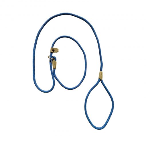 Candy Paw Slip Leash Denim Blue