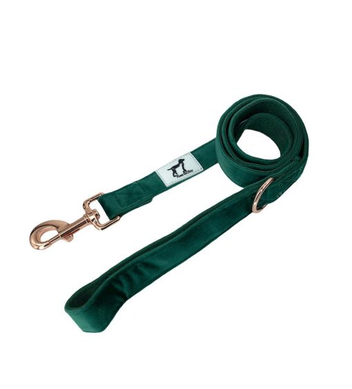 Velvet Leash  Bottle Green - Image 2