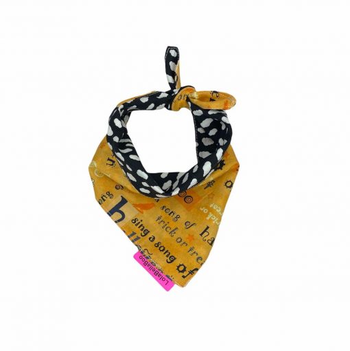 LolaBellaBoo – Halloween Bandana Orange
