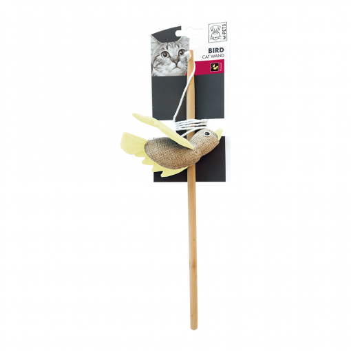 M-Pets Bird Cat Wand Assorted Colors Assorted Colors