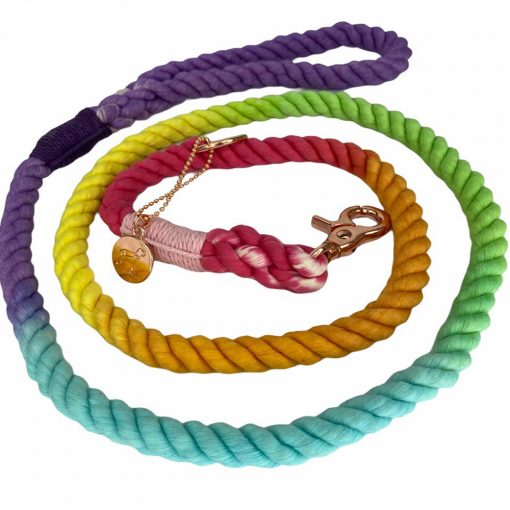 Unicorn Love Ombre Rope Leash 5ft - Image 4