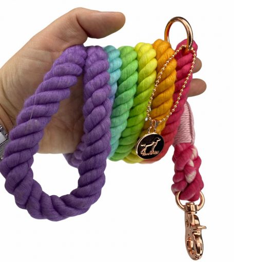 Unicorn Love Ombre Rope Leash 5ft - Image 2