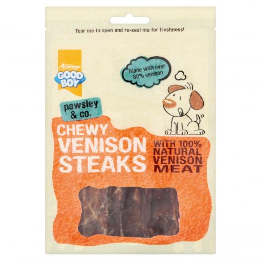 Chewy Venison Steaks - 80G - Image 5