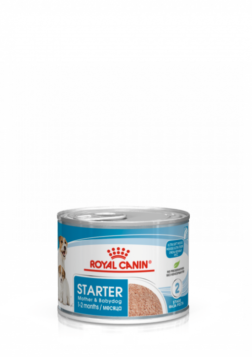 ROYAL CANIN-Starter Mousse (WET FOOD - Cans) 12 x 195g
